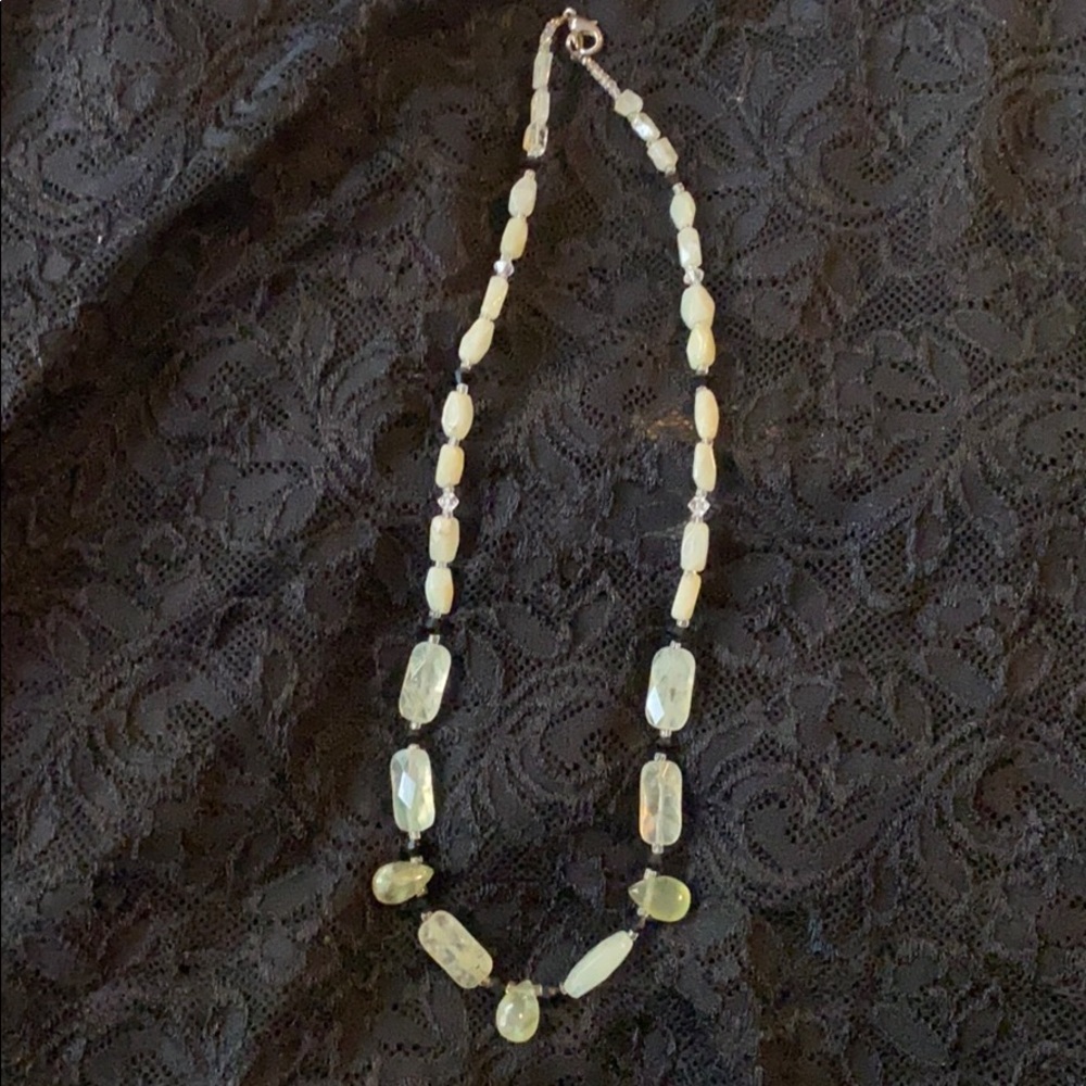 Aquamarine necklace